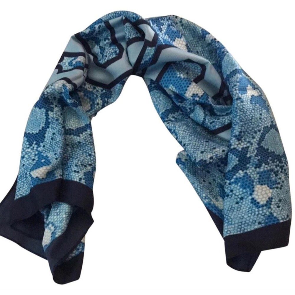 Juicy Couture Pop Python Square Scarf